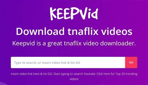 How to download tnaflix videos. : u/Decent